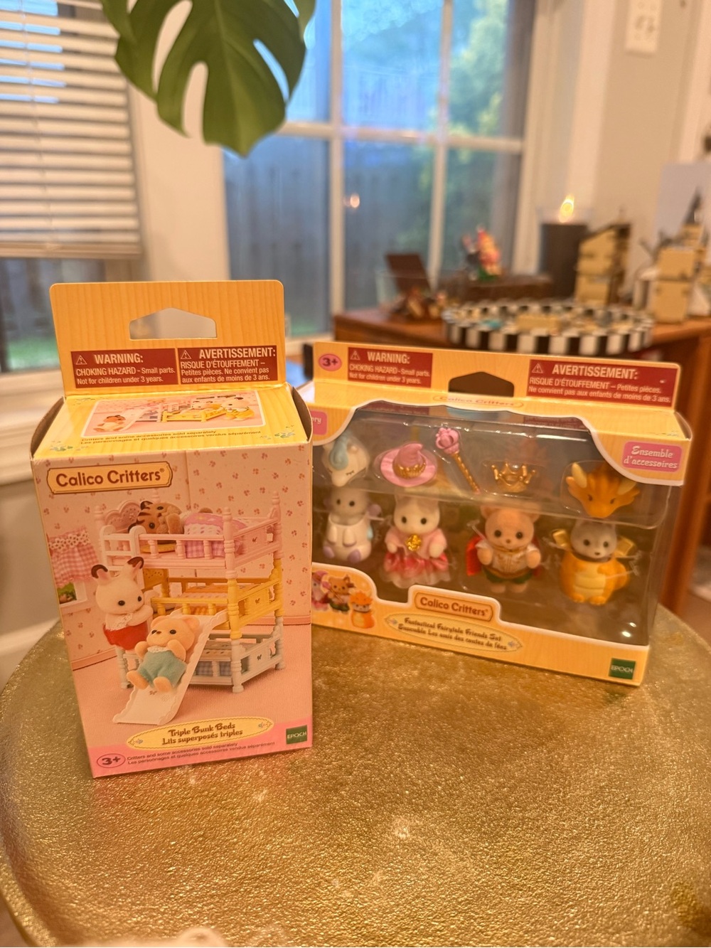Calico Critters Mini Figures Playset - Pink & Cream